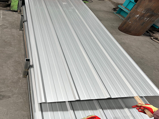 Hot dip zinc colored roof panel fence panel