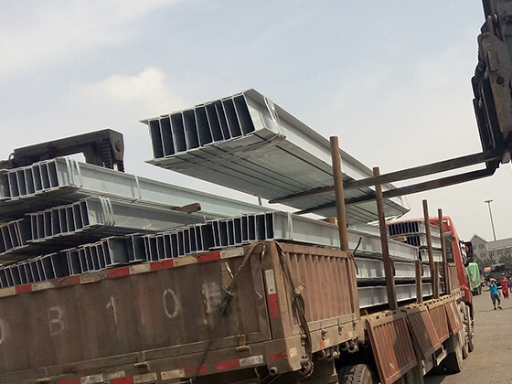 Hot rolled carbon steel galvanized H-shaped steel