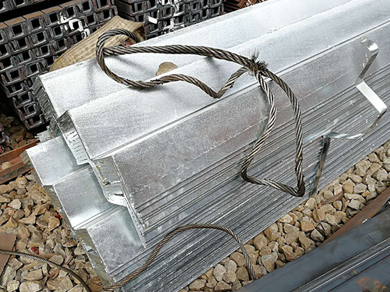 Hot dip zinc Angle steel