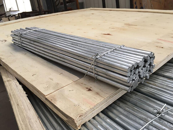 Hot Dip Galvanised Steel Round Bar