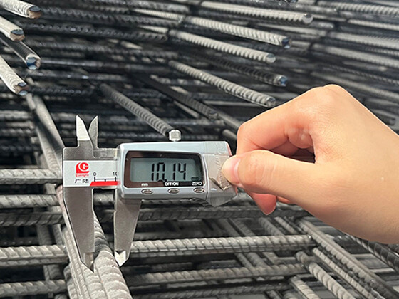Hot rolled rebar welding mesh
