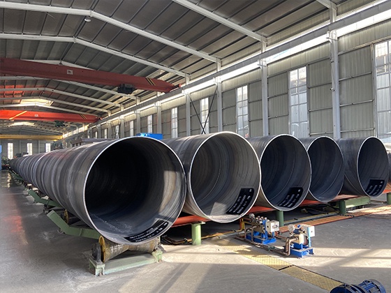 Q355 Low-alloy high-strength spiral welded pipe