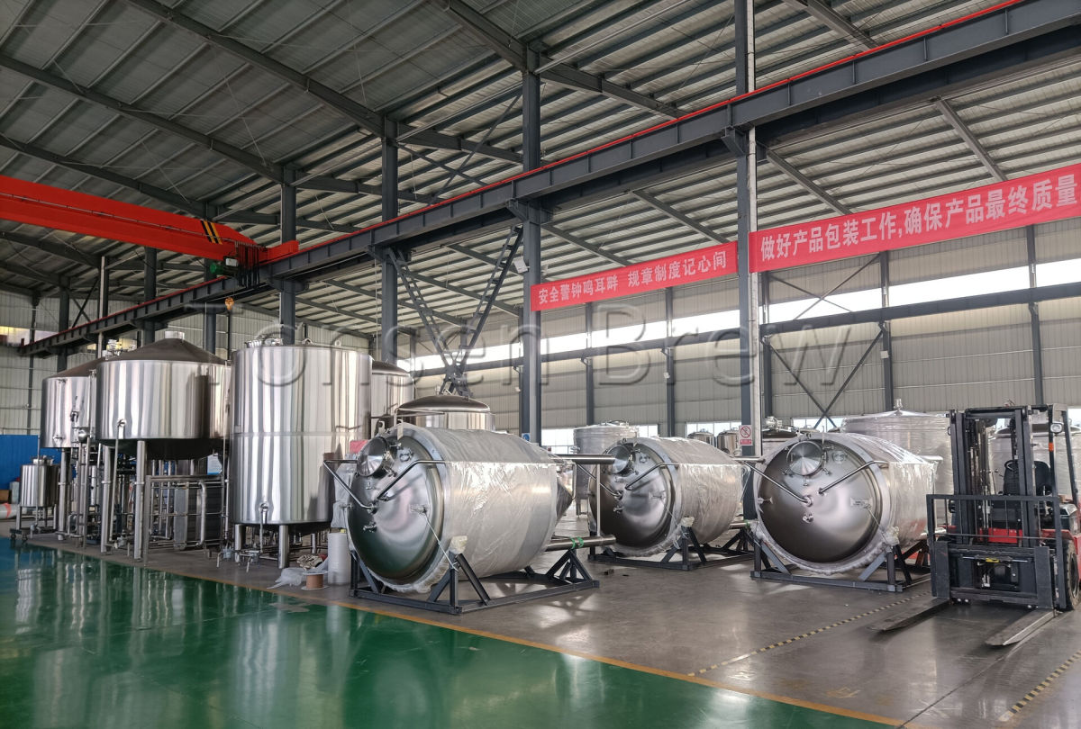 Напряженный день доставки. Удачного сотрудничества с Tonsen Equipment. Планируете открыть или расширить пивоварню?