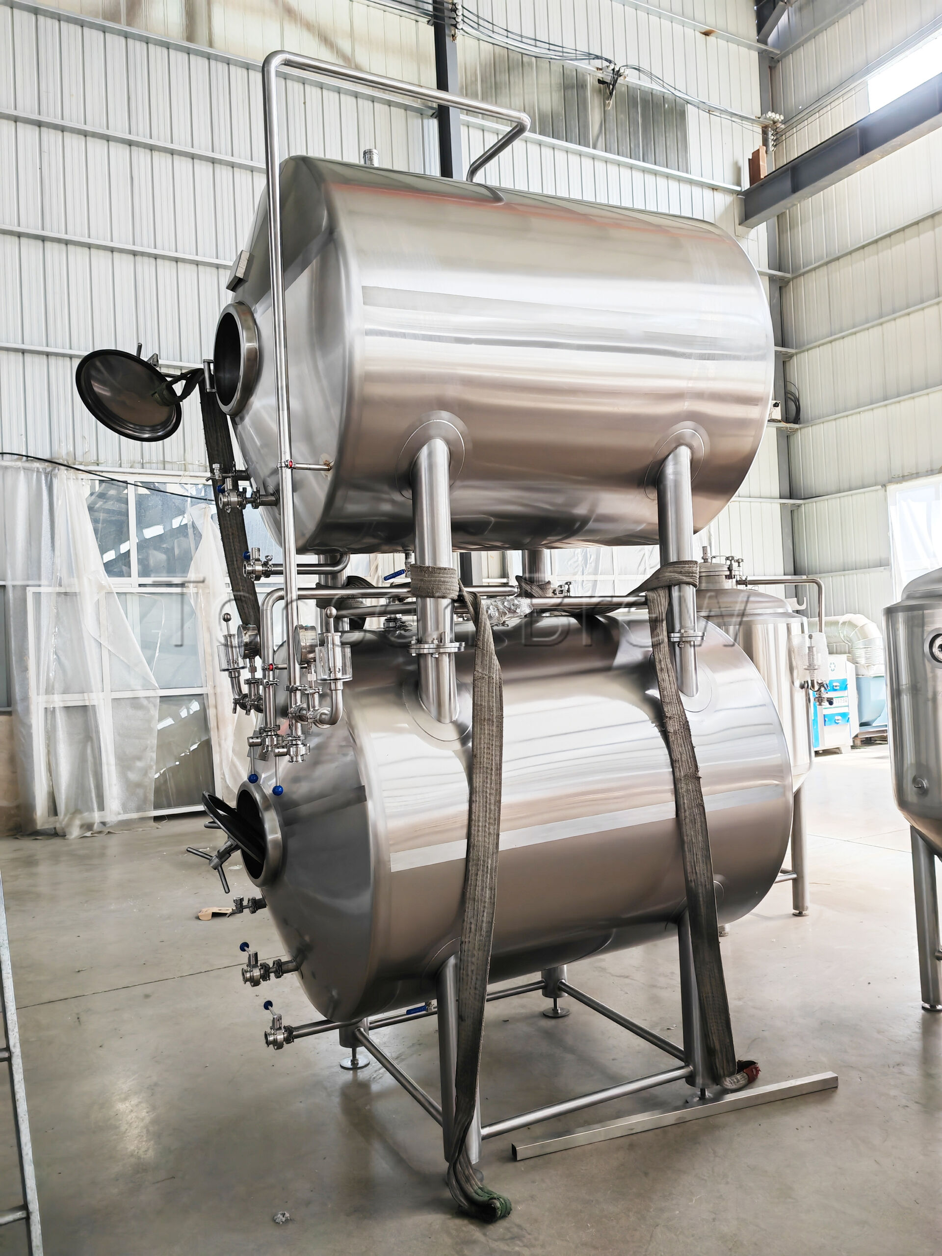 10BBL FV и 10BBL горизонтальные BBT для пивоваренного оборудования
