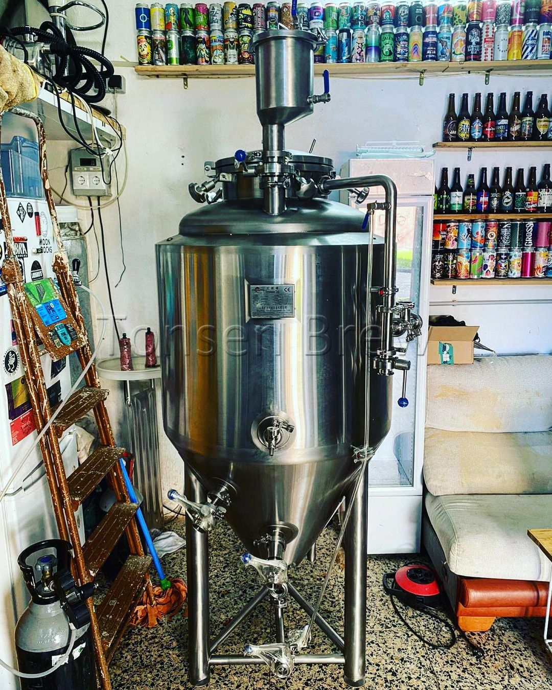 Después de años de fantasear con fermentar en isobárico, el sueño se hace realidad.