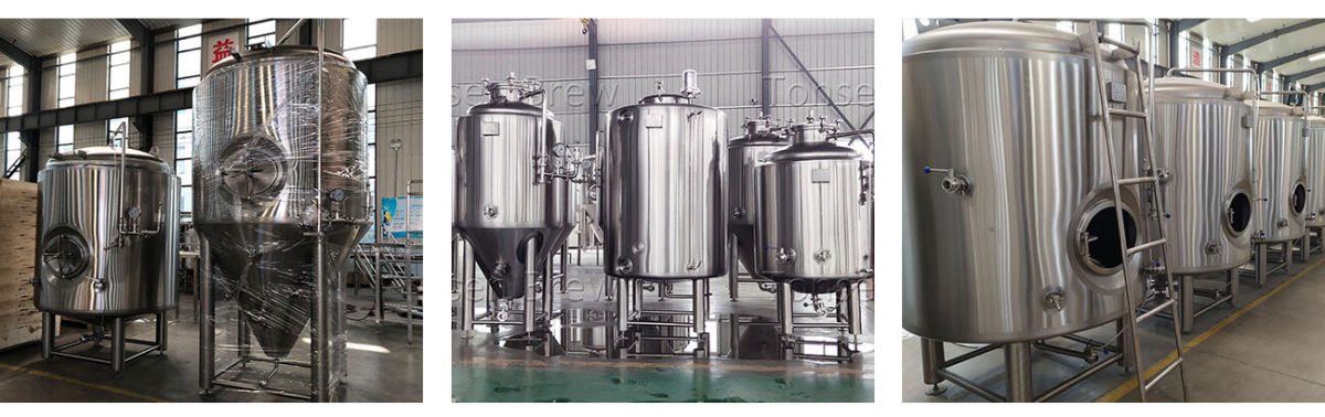 Tanque de cerveza brillante 2000L