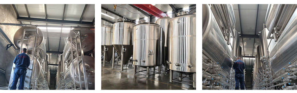 Tanque de cerveza brillante de 5000L