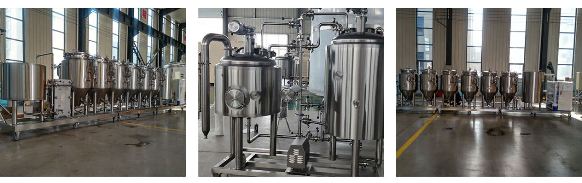 Sistema piloto de elaboración de cerveza de 200 litros