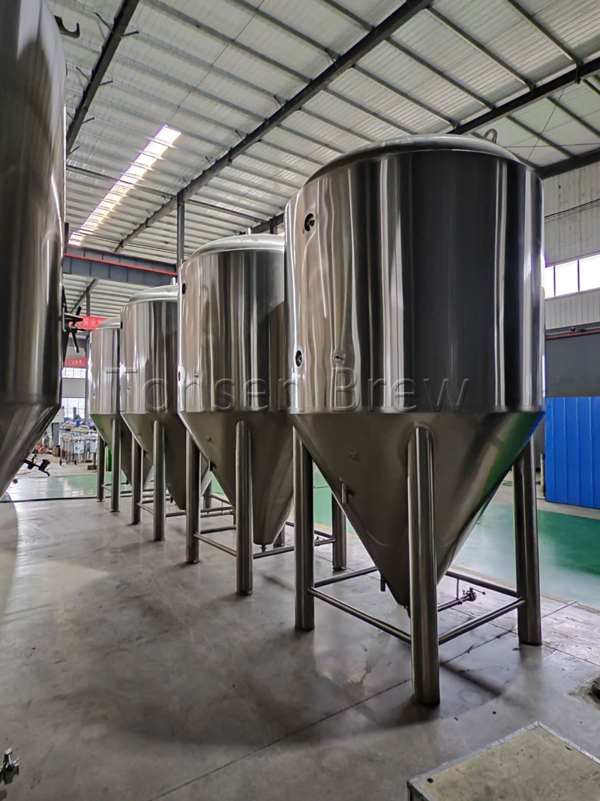 22061 4000l fermentation tank (1).jpg ¡Los tanques de fermentación Tonsen-2000L, 4000L y 8000L están listos para enviar a Francia!