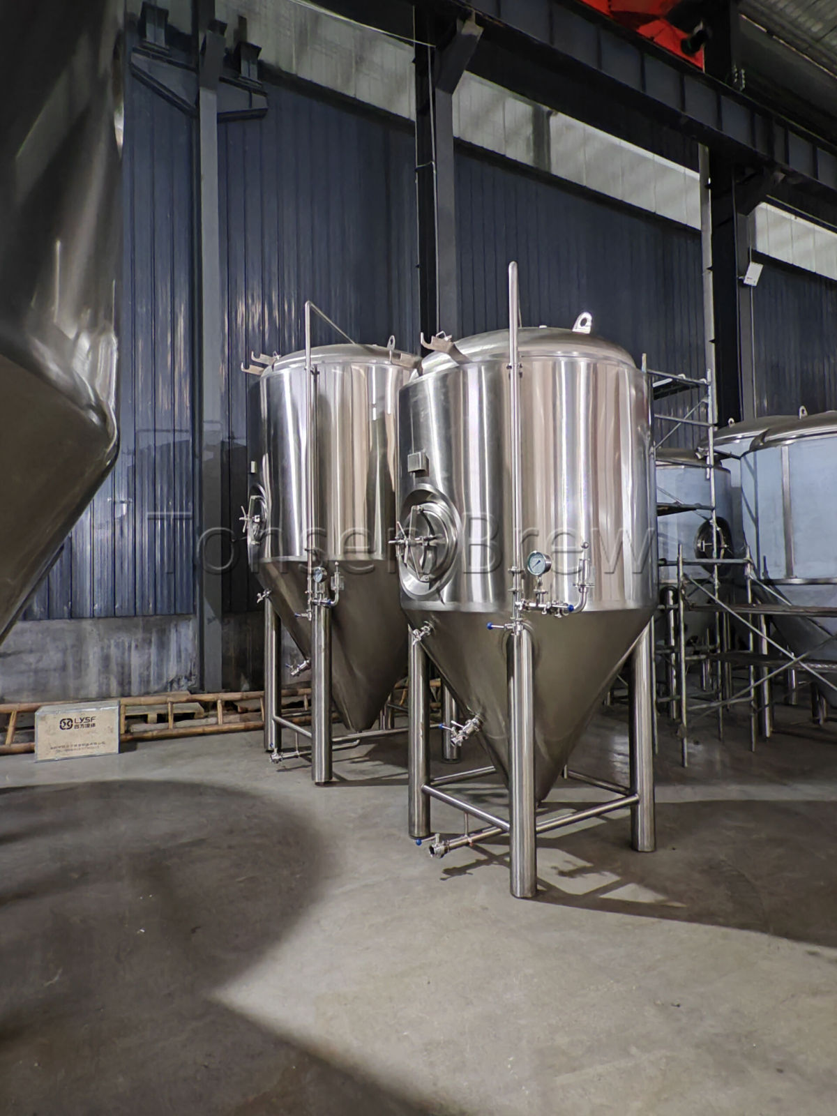 22061 4000l fermentation tank (6).jpg ¡Los tanques de fermentación Tonsen-2000L, 4000L y 8000L están listos para enviar a Francia!