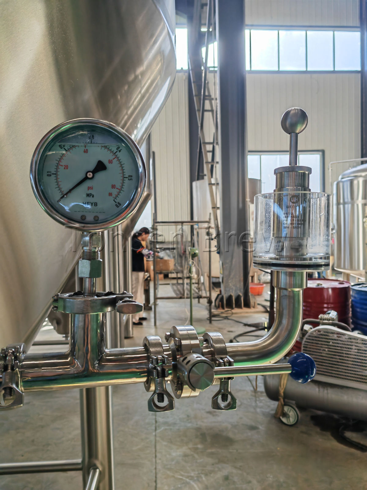 22061 8000了fermentation tank (1).jpg ¡Los tanques de fermentación Tonsen-2000L, 4000L y 8000L están listos para enviar a Francia!