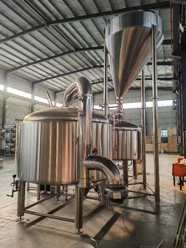 Sala de cocción de 2500 l Terminada y lista para enviar...