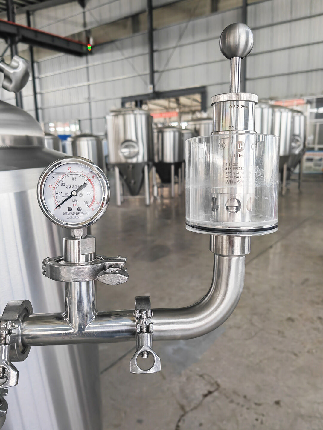 Se enviará el tanque de fermentación 200L del fermentador con camisa cónica de cerveza SUS 304.