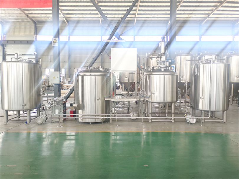 El equipo de elaboración de cerveza con calentamiento directo por fuego de 600 L pronto se enviará a Australia, ¿está interesado?