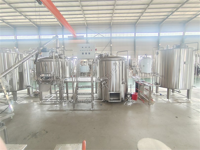 El equipo de elaboración de cerveza con calentamiento directo por fuego de 600 L pronto se enviará a Australia, ¿está interesado?