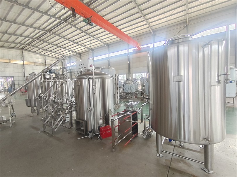 El equipo de elaboración de cerveza con calentamiento directo por fuego de 600 L pronto se enviará a Australia, ¿está interesado?