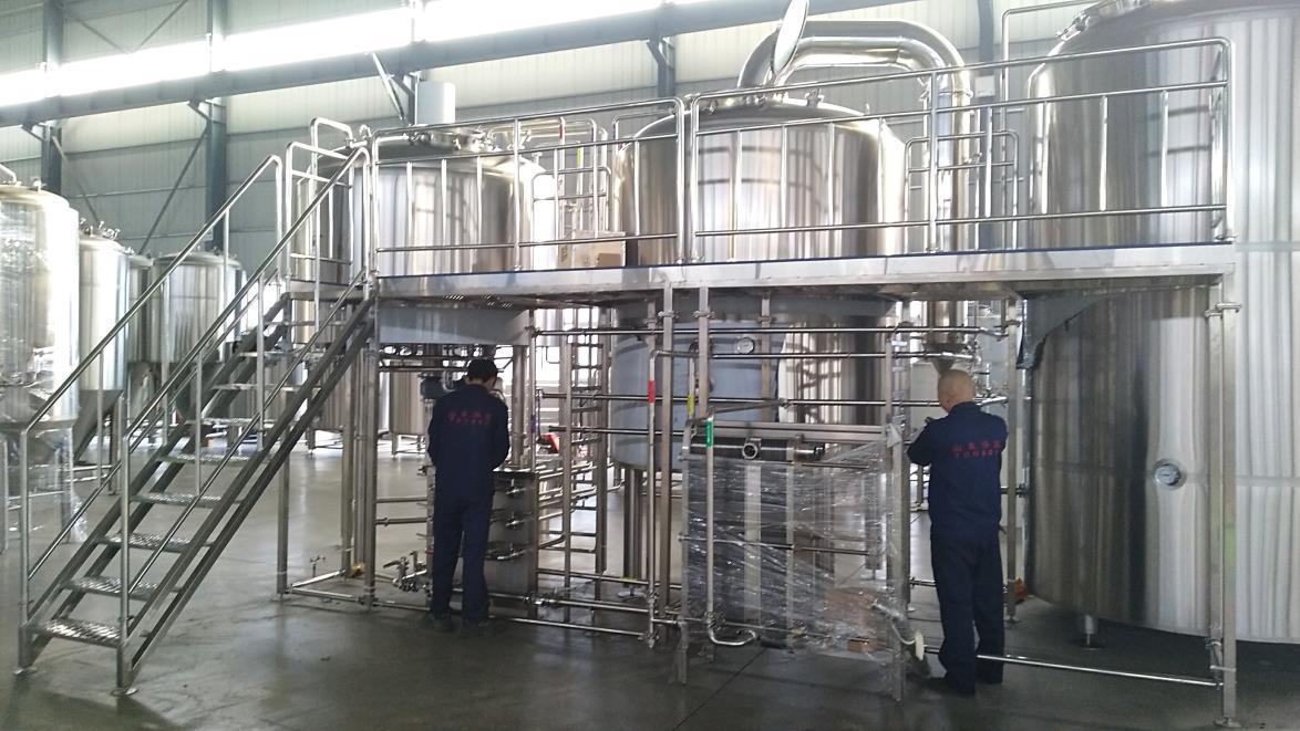 23102单 30bbl (2).jpg 30 sistemas de elaboración de cerveza BBL están a punto de completarse y esperan ser enviados