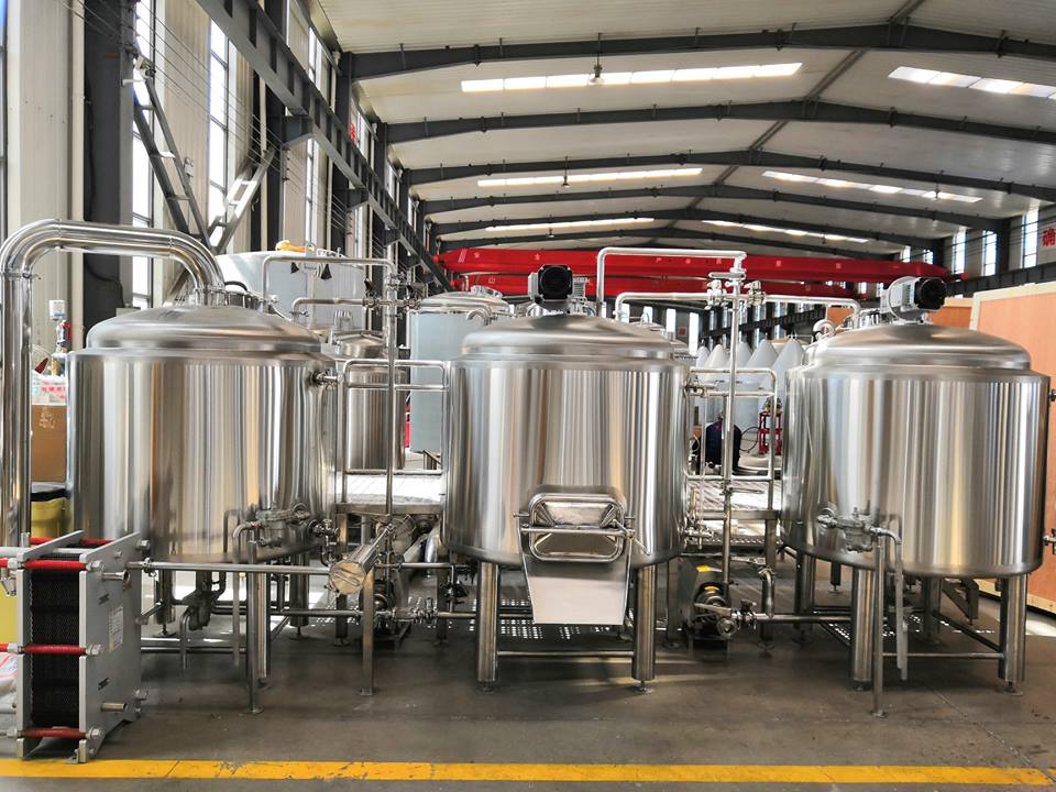 Sistema de elaboración de cerveza 500L