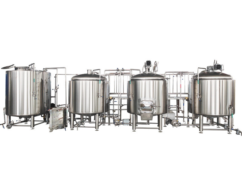 Salle de brassage à trois cuves 1000L
