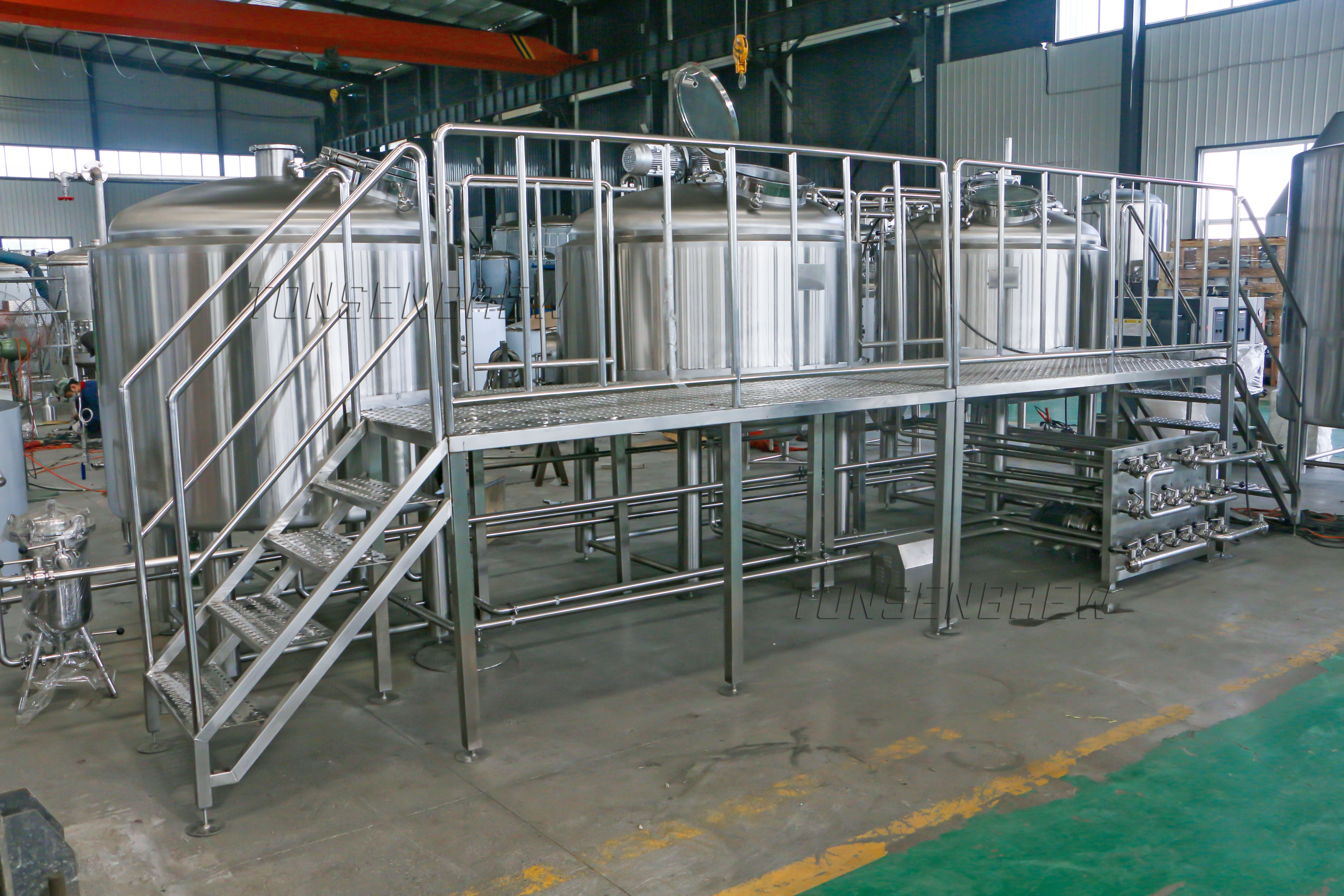 Comment la bière est-elle brassée commercialement ?