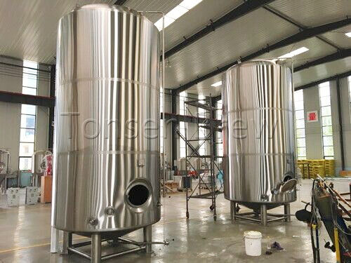 Bright Beet Tank, BBT pour la maturation de la bière, la fermentation secondaire, le stockage, le remplissage, l'ajout et le mélange d'autres épices, la carbonatation de la bière et le service de la bière, etc.