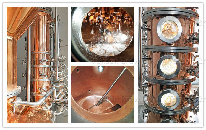 Trés exité! L'ensemble de la distillerie de 250L a fait un beau voyage et est arrivé en Suède intact, il peut faire du Whisky, du Gin.... Félicitations !