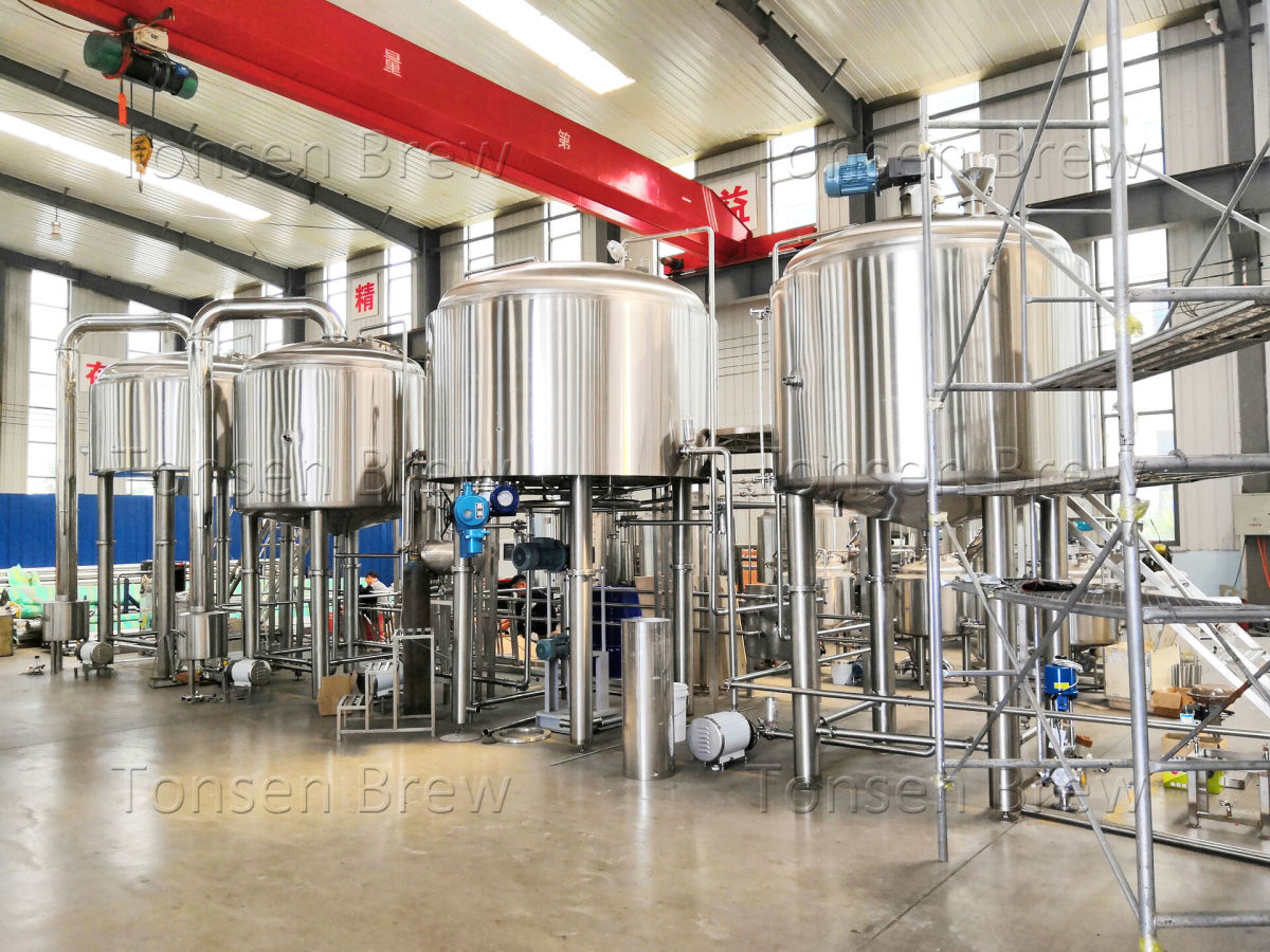 Nouveau système de brassage de bière clé en main 20BBL 4 navires certifié CE/UL, équipement de brassage 20BBL