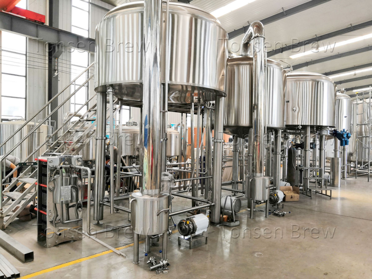 Nouveau système de brassage de bière clé en main 20BBL 4 navires certifié CE/UL, équipement de brassage 20BBL