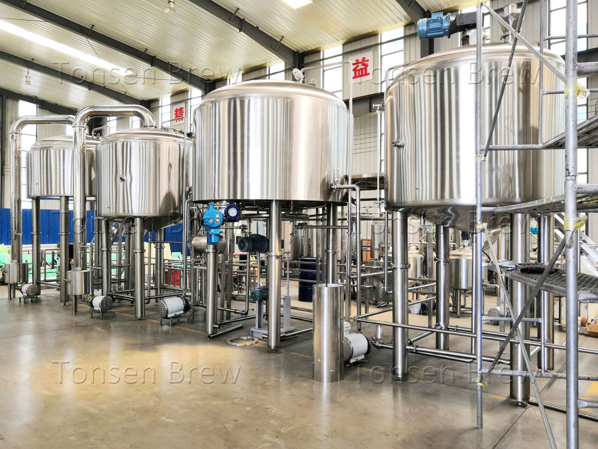 Nouveau système de brassage de bière clé en main 20BBL 4 navires certifié CE/UL, équipement de brassage 20BBL