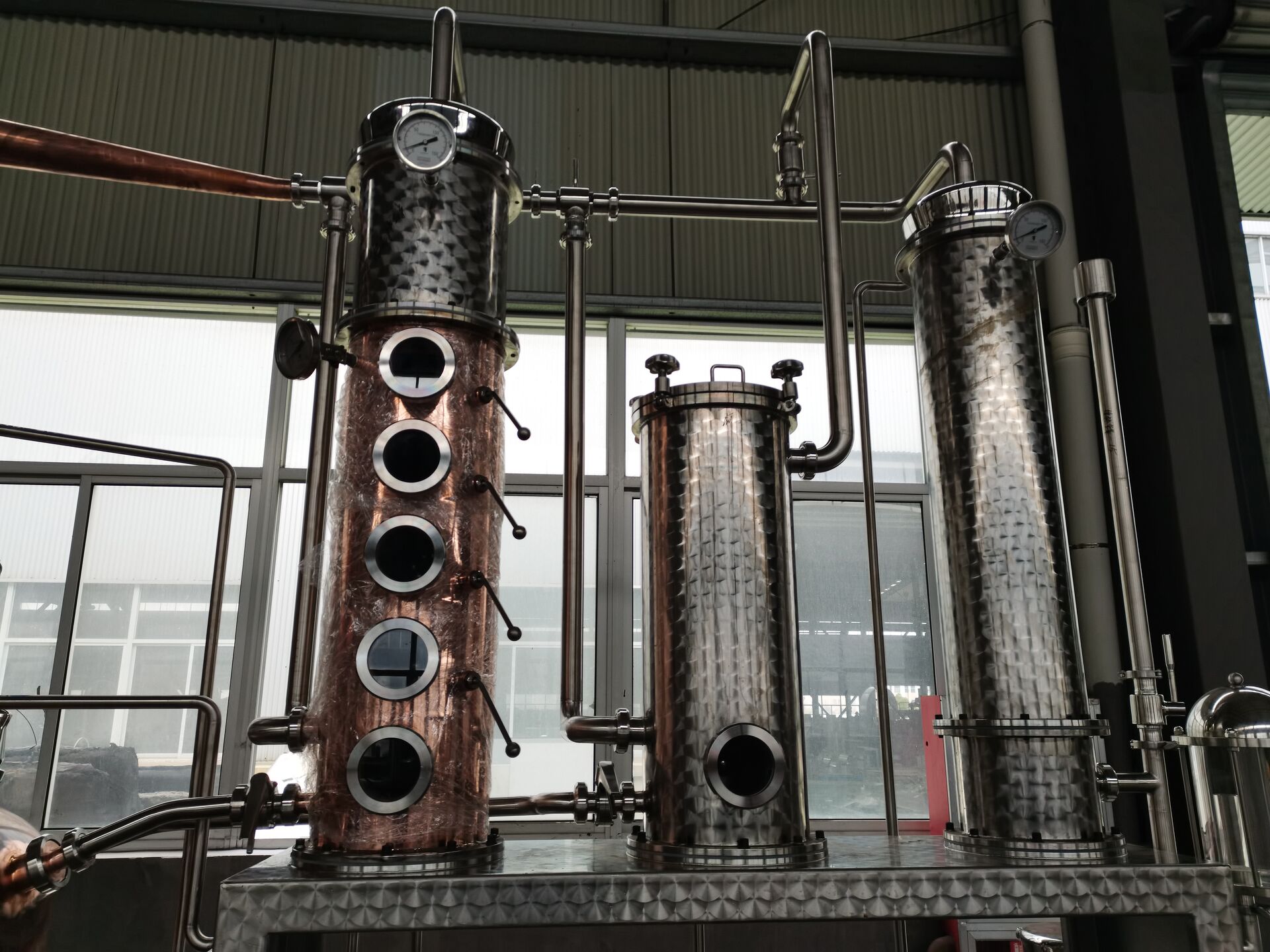 Équipement de distillerie 600L