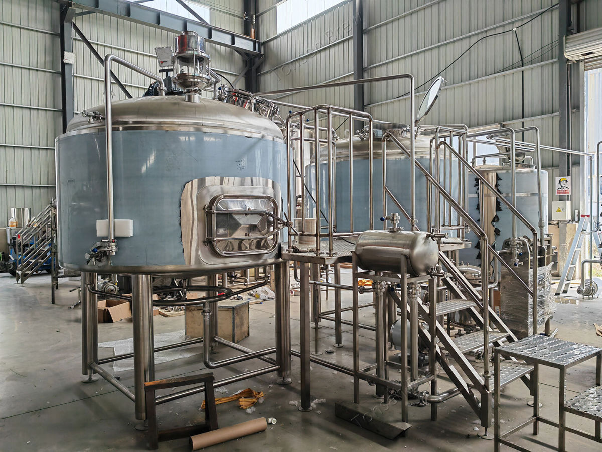 2000l brewhouse is ready for testing. are you interested in this brewery?