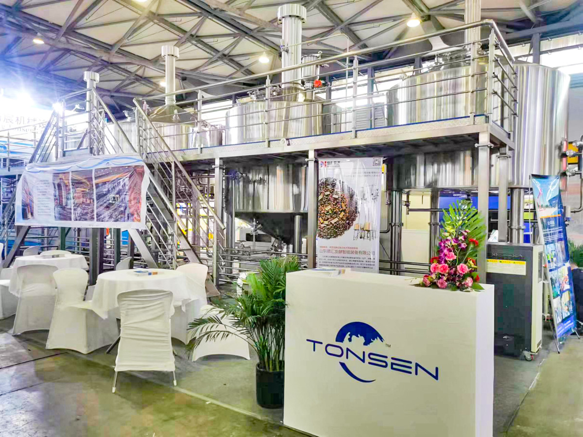 TONSEN a présenté un système de brasserie de 5000L à l'exposition Craft Beer China 2023. Merci d'être venus!