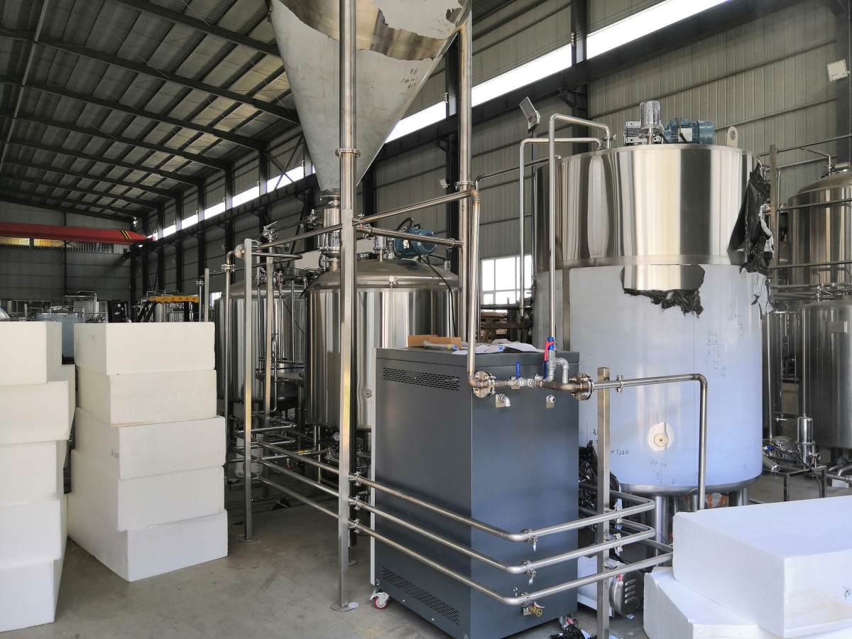 Système de brassage 1000L par bain