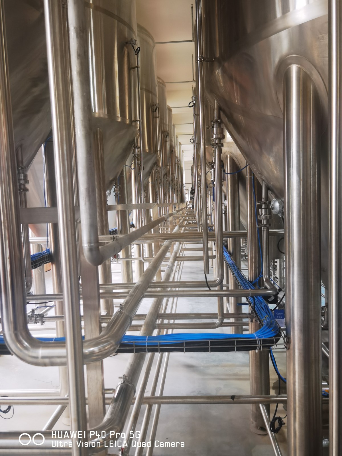 2000L Brewery Installation On-site!!! Tonsen can always arrange for our engineer to install your brewery...