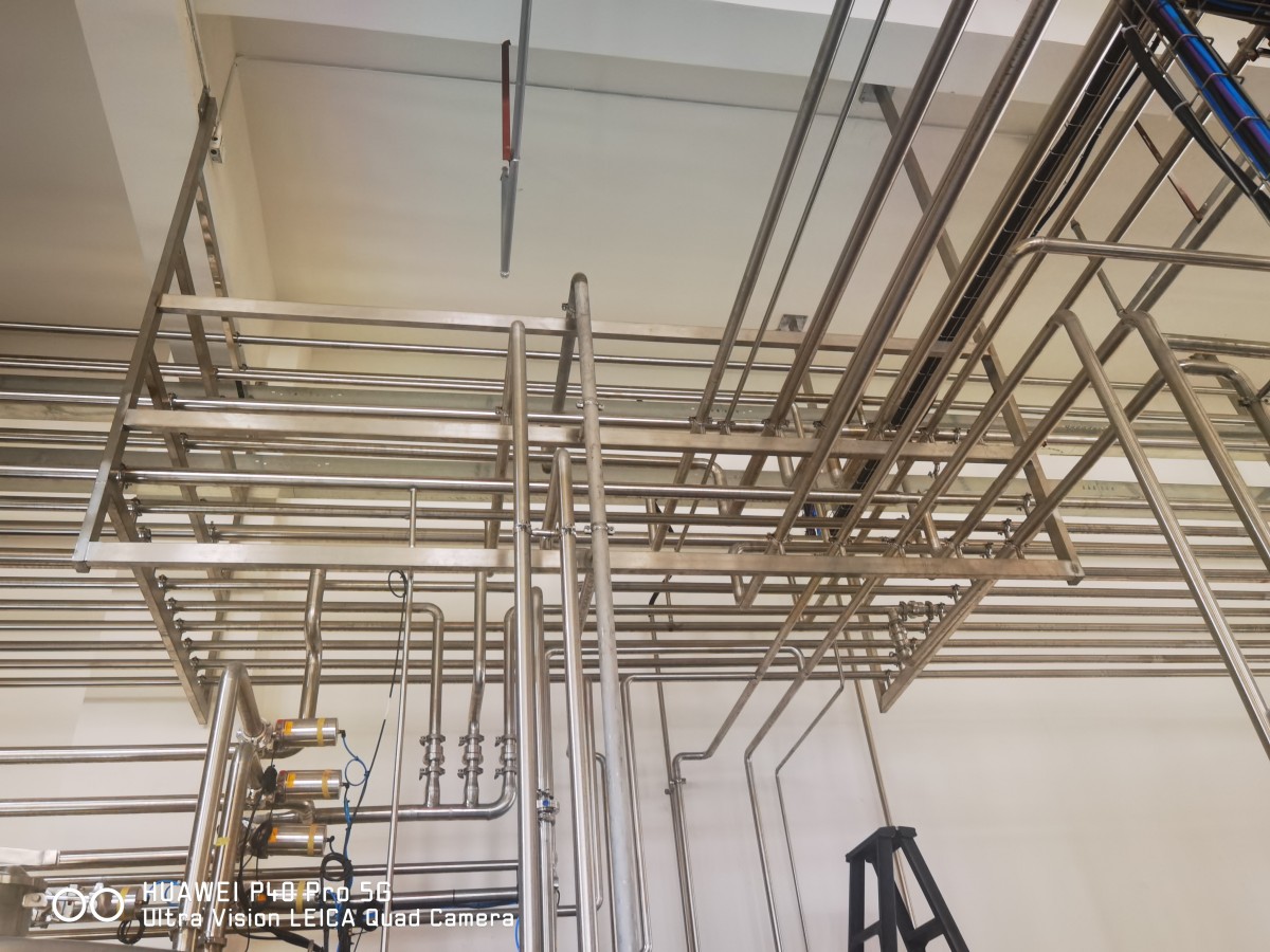 2000L Brewery Installation On-site!!! Tonsen can always arrange for our engineer to install your brewery...