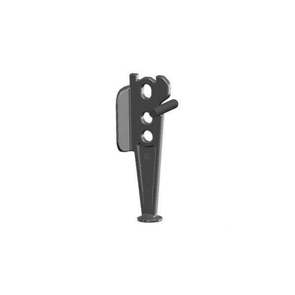 FORGED ERECTION ANCHOR WITH SHEAR  PLATE AND SECONDARY SHEAR PIN