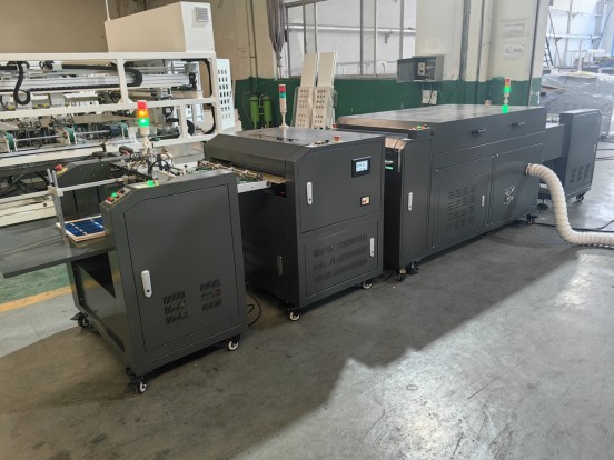 4 Customized PRO Automatic UV Coating Machine Delivers Excellent Performance in Customer Acceptance Test