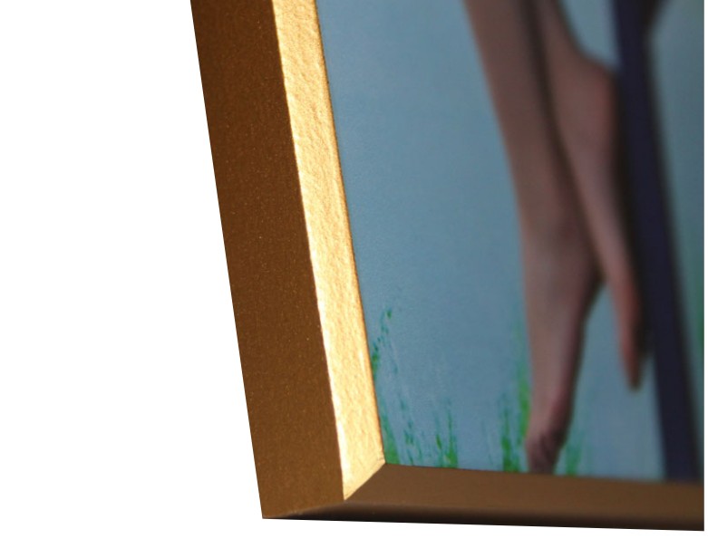 Máquina de dorado de madera QHW-MDF