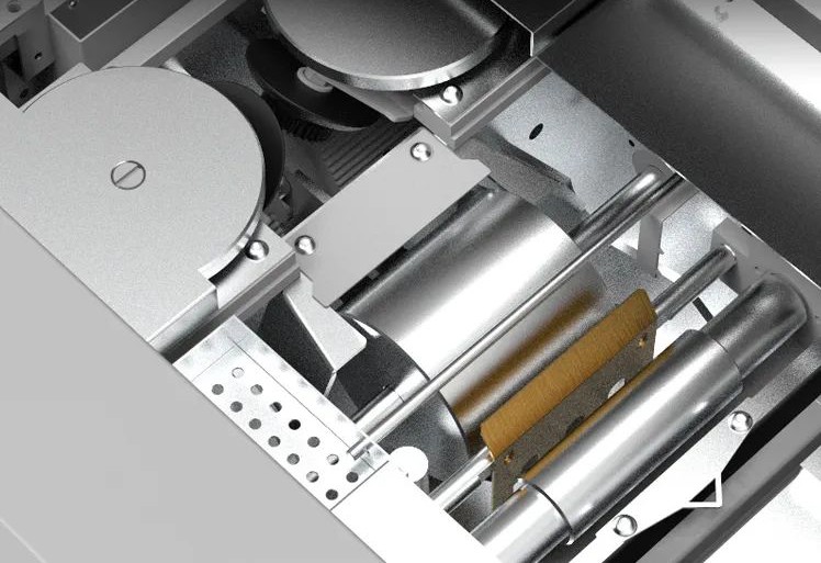 Máquina encoladora de doble rodillo con cola lateral TC60A4