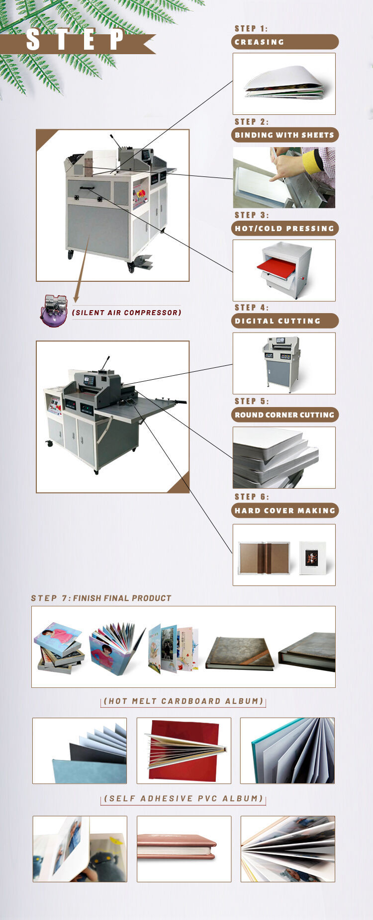 Máquina de álbumes todo en uno económica | ST-6Z - Cree álbumes asombrosos a un excelente precio