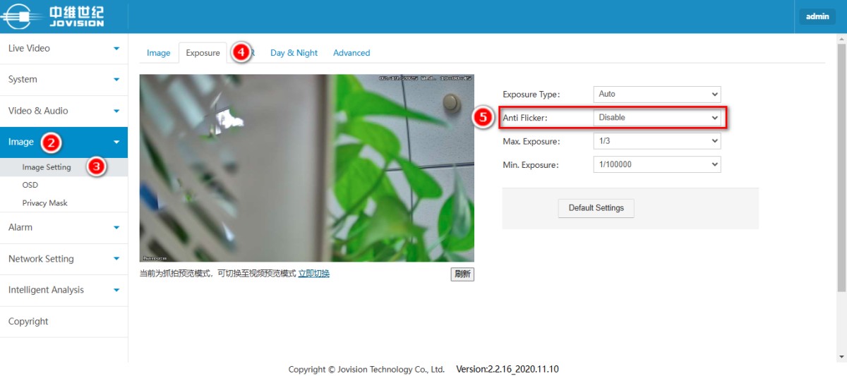2.png How to enable the Anti Flicker function on the IPC ?