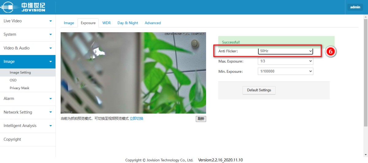 3.png How to enable the Anti Flicker function on the IPC ?