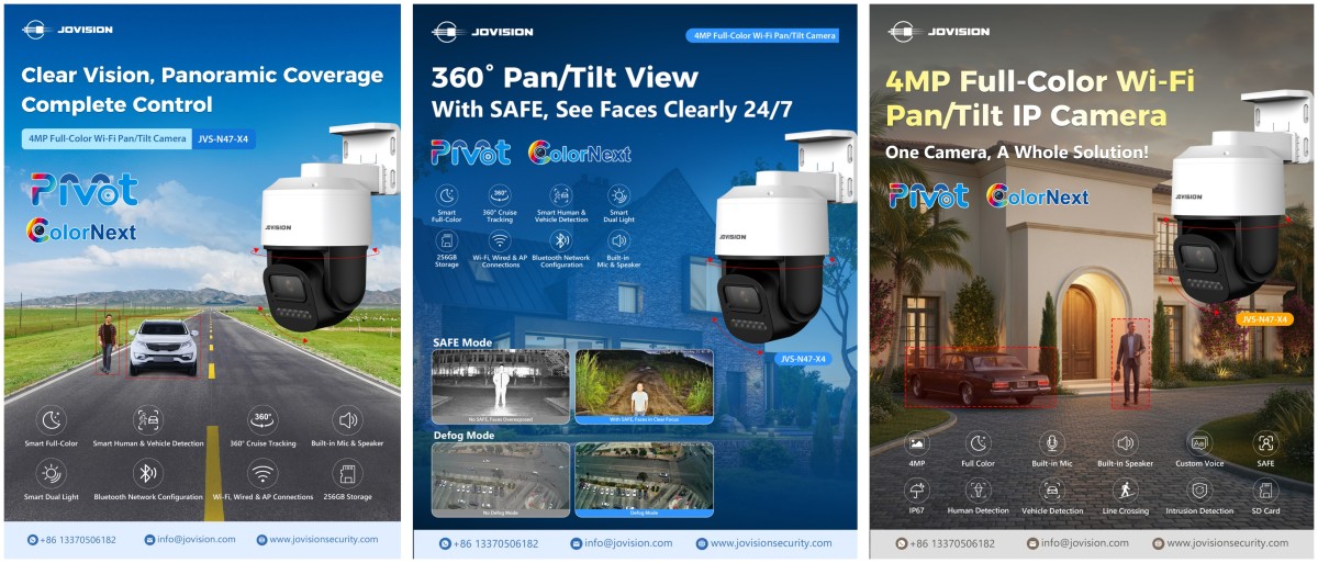 4MP Full-Color Wi-Fi Pan/Tilt Camera