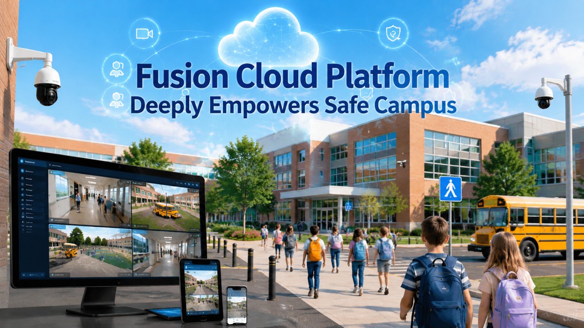智慧校园 Fusion Cloud Platform Deeply Empowers Safe Campus: JOVISION Sets a New Benchmark for City, District, and School Three-Tier Video Convergence and Multi-Level Cascading