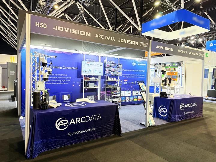 Overview of Jovision Booth H50 at Security Exhibition & Conference 2026 Sydney