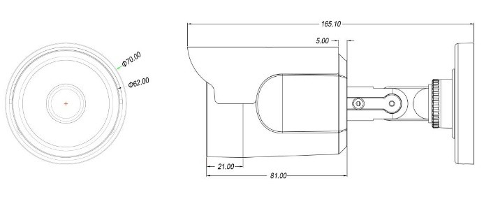 4MP Bullet HD Camera
