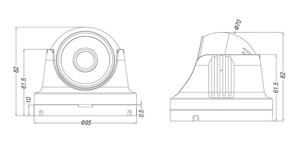 3.0MP Indoor Dome IP Camera