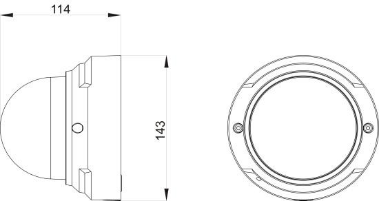 5MP 5X Motorized Zoom Dome IP Camera