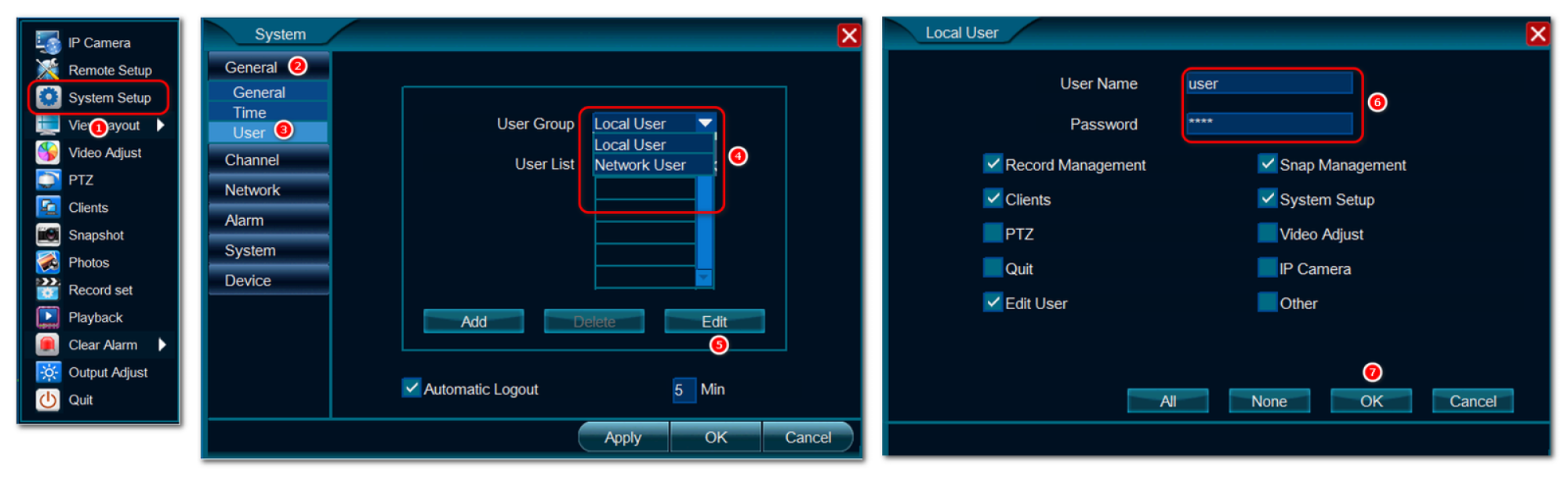 How to reset device password?