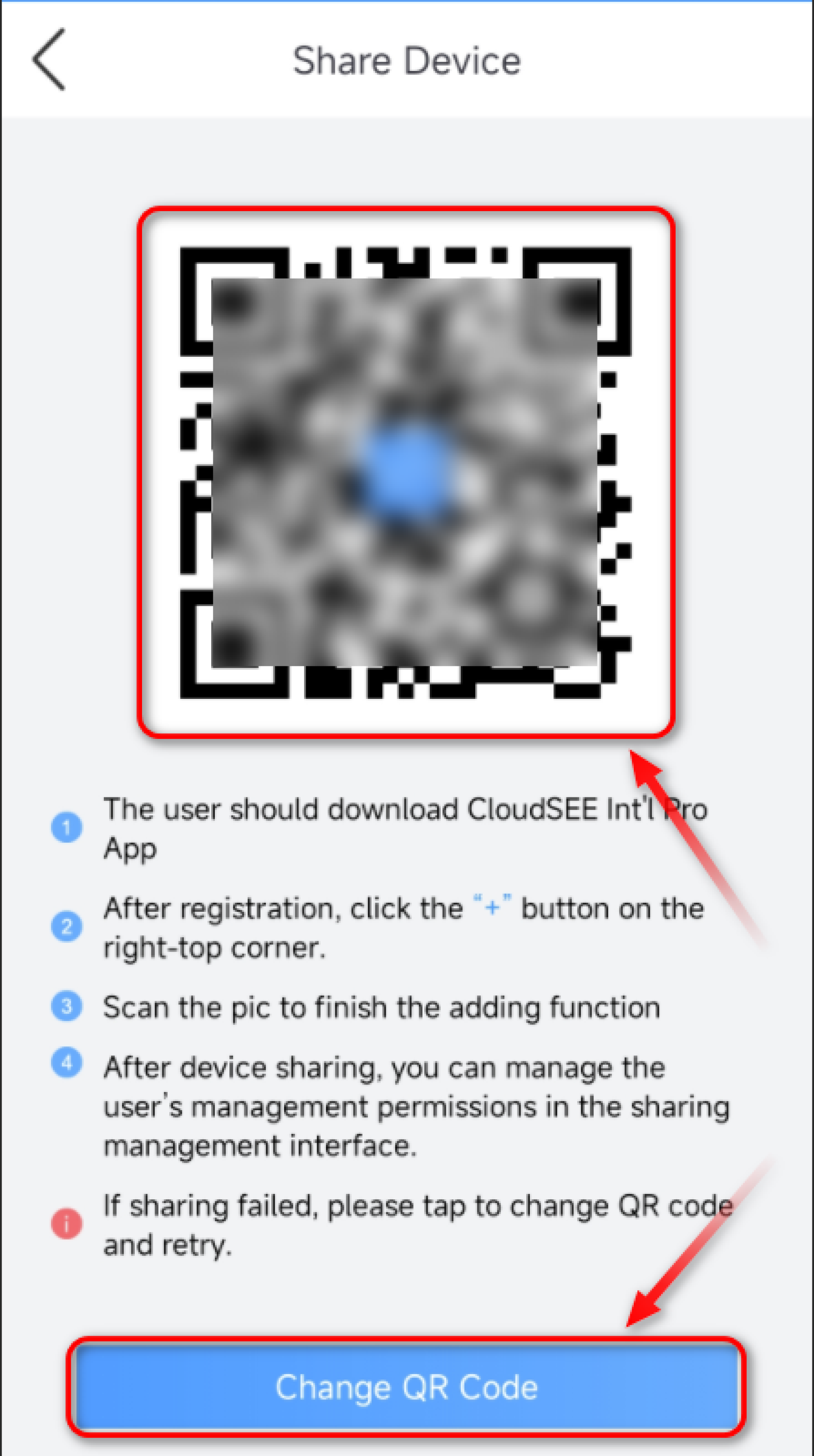 How to share the devices to other users?